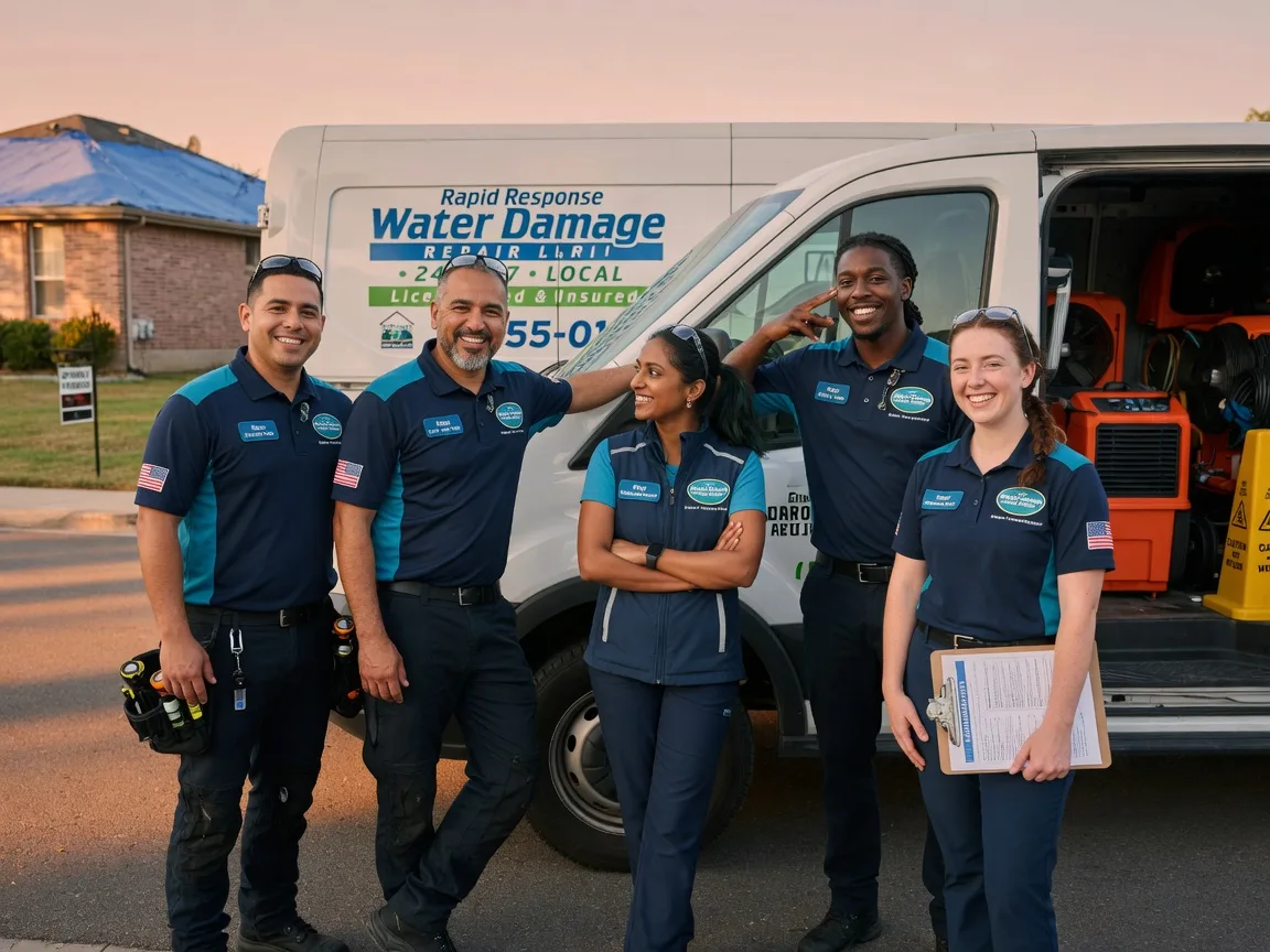Water Damage Restoration company in Bloomington, TX